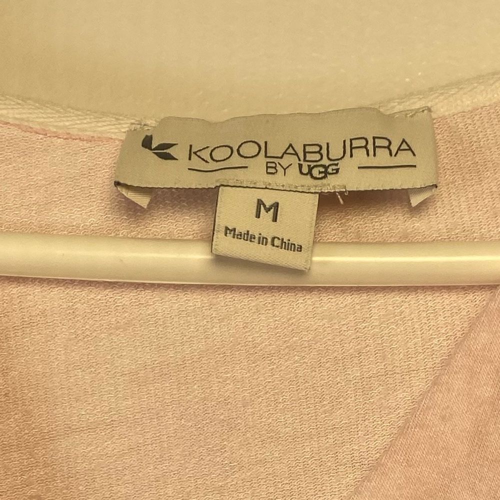 Koolaburra by UGG Pink and White Midi Dress, loungewear, tunic, hoodie, top! - Picture 5 of 5